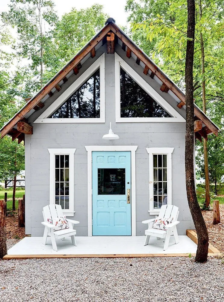 照片：时尚风格，加拿大，小屋，房屋与花园——我们网站上的照片