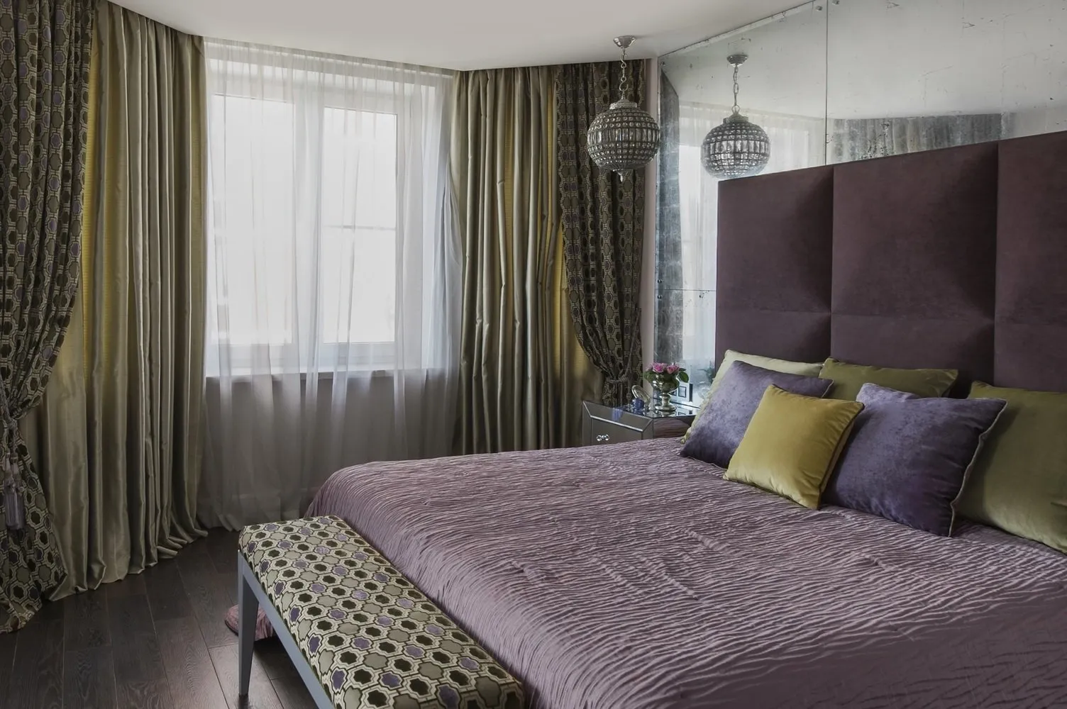 照片:混合风格卧室、提示 – 我们网站上的照片