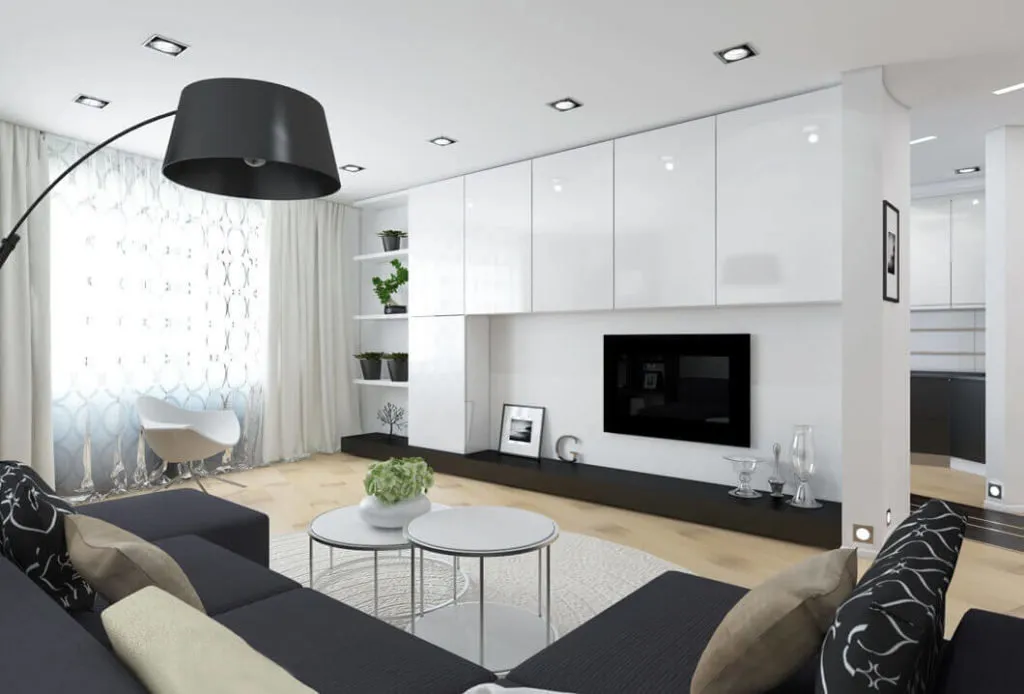 Фотография: Гостиная в стиле Современный, Советы – фото на нашем сайте