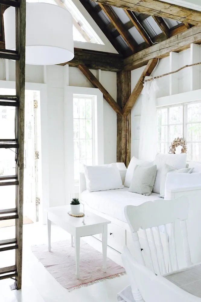 照片：时尚风格，加拿大，小屋，房屋与花园——我们网站上的照片