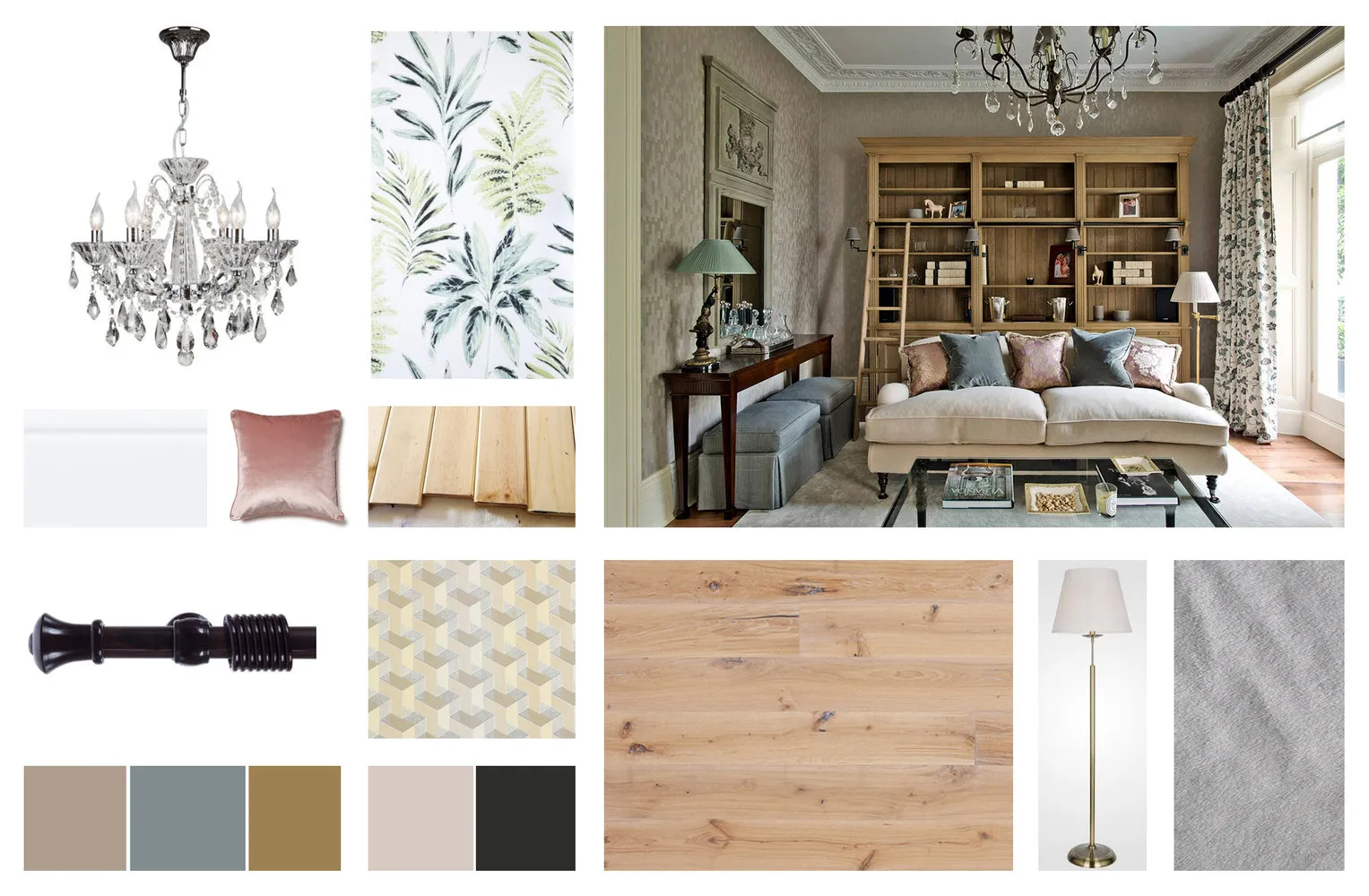 照片:风格,客厅,装饰与DIY,配件,装饰,家具与灯光,小贴士,如何自己装饰室内,勒沃诺梅林