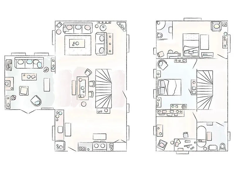 Foto: Planos en estilo , Provenza y Cotidiano, Ecléctica, Decoración de interiores, Casa, Beige, Vintage, IKEA, Casa y finca, cómo ahorrar, Inglaterra, ecléctica en la cabaña, cómo decorar un interior en estilo rústico – foto en nuestro sitio web