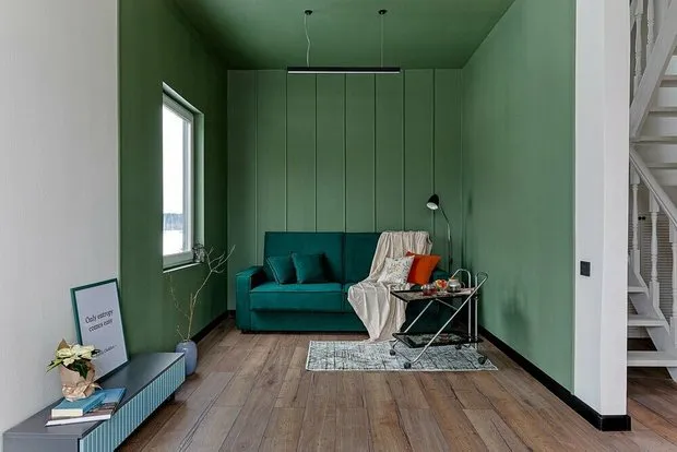 Foto: im Stil , Tipps, Decke bemalen, Deckenverkleidung, niedrige Decke – Fotos auf unserer Website