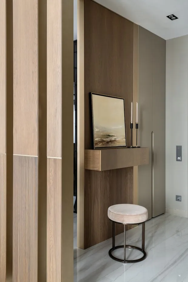 Foto: Entrada en estilo moderno, Apartamento, Proyecto de la Semana, Moscú, Edificio monolítico, 2 habitaciones, 60-90 metros, Irina Chufistova – foto en nuestro sitio web