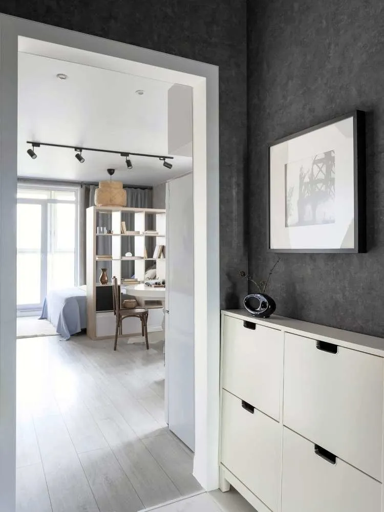 Foto: im Stil von , Kleine Wohnung, bis zu 40 Quadratmeter – Fotos auf unserer Website