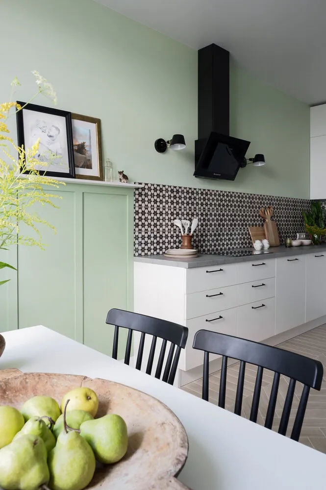 Foto: Cocina y comedor estilo Moderno, Escandinavo, Apartamento, Proyecto de la Semana, Nizhni Novgorod, 2 habitaciones, 40-60 metros, Bilbao Design, Salvadora Konkova – foto en nuestro sitio web