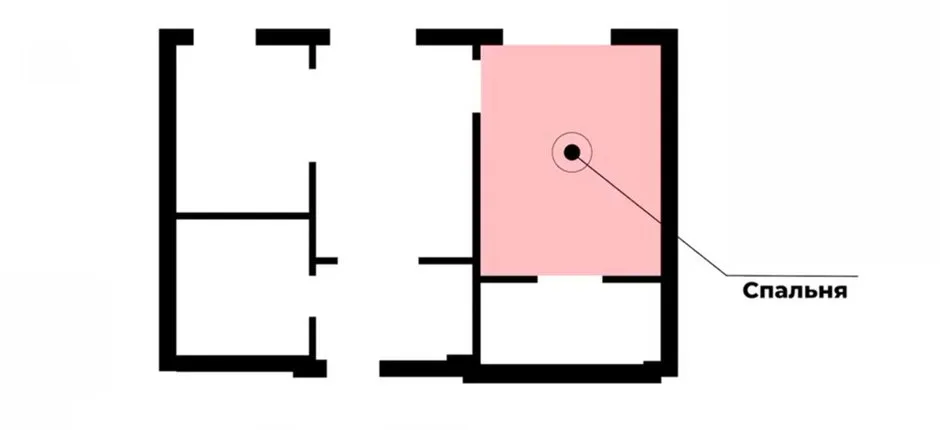 Foto: im Stil , Garderobe, Wohnung, Zimmerinterior, Umbau, Schlafzimmertür mit Garderobe, Schlafzimmer mit Garderobe, wie man eine Garderobe im Schlafzimmer macht, Ziegelhaus, Garderobenplanung, Garderobenrenovierung, kleine Garderobe – Fotos auf unserer Website