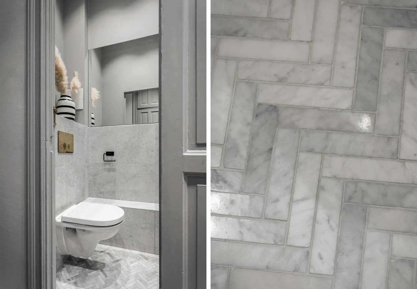 Фотографія: Спальня в стилі Скандинавський, Класичний, Декор інтер’єру, Швеція, Бежевий, Стокгольм, Сірий, 3 кімнати, 60-90 метрів – фото на нашому сайті