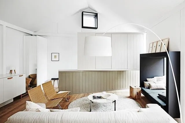 照片：北欧风格客厅，现代、装饰与DIY，房屋，白色，极简主义，米色，灰色，生态 – 网站上的照片