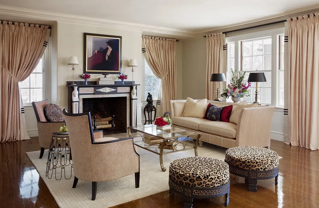 照片：东方风格客厅，技巧，装饰艺术，指南，'Expobuild on Nakhimovskiy' – 我们网站上的照片