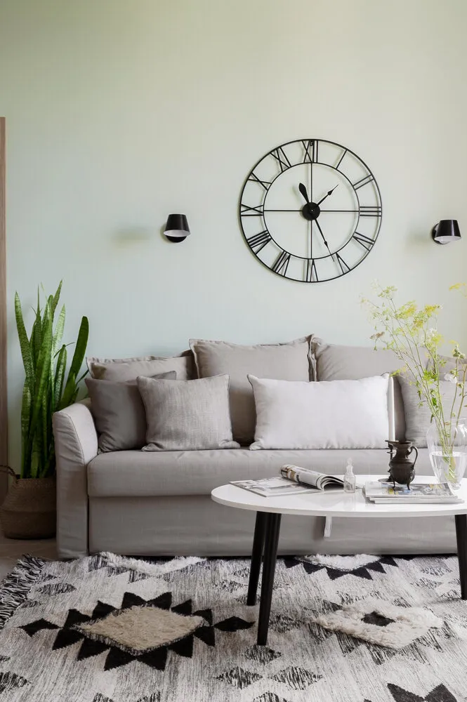 Foto: Sala de estar estilo Moderno, Escandinavo, Apartamento, Proyecto de la Semana, Nizhni Novgorod, 2 habitaciones, 40-60 metros, Bilbao Design, Salvadora Konkova – foto en nuestro sitio web