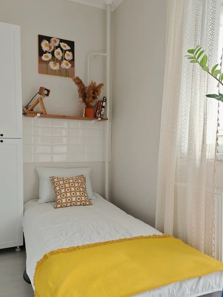 Foto: estilo moderno, apartamento pequeño, vivienda, remodelación, reforma práctica, hasta 40 metros, Gelenjik, Julia Sofronova – fotos en nuestro sitio web