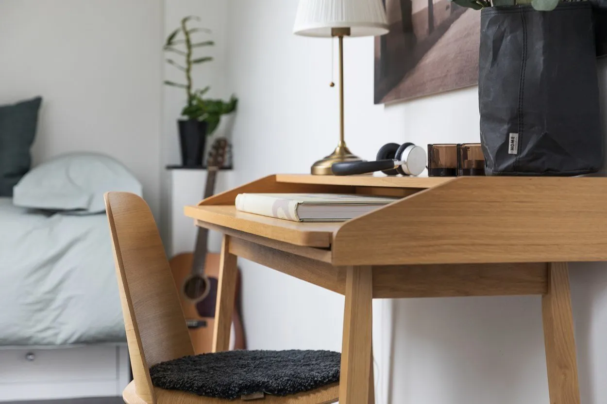 Foto: dormitorio en estilo escandinavo, ecléctico, decoración de interiores, apartamento, Suecia, Estocolmo, 4 habitaciones o más, más de 90 metros cuadrados – fotos en nuestro sitio web