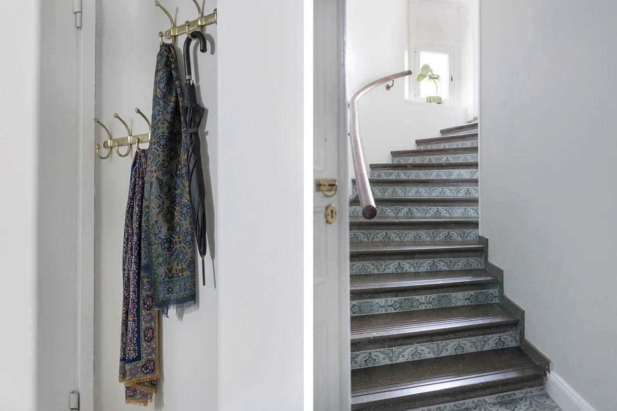 Foto: estilo escandinavo, ecléctico, decoración de interiores, apartamento, Suecia, Estocolmo, 4 habitaciones o más, más de 90 metros cuadrados – fotos en nuestro sitio web