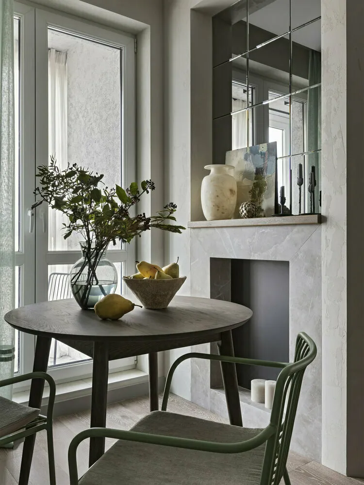 Foto: estilo diseño, Interiores de habitaciones, Diseño de interiores, Consejos, Espejos, Espejo, Decoración con espejos, cómo ampliar visualmente el área de una vivienda pequeña, espejos en dormitorios, delantal de espejo, diseño de apartamento, Cómo hacer que una pequeña vivienda parezca más espaciosa, espejo en decoración, espejos en interiores, espejo en diseño, ampliar habitación con espejos, espejos en cocina, espejos en pasillo, espejos en dormitorio – foto en nuestro sitio web