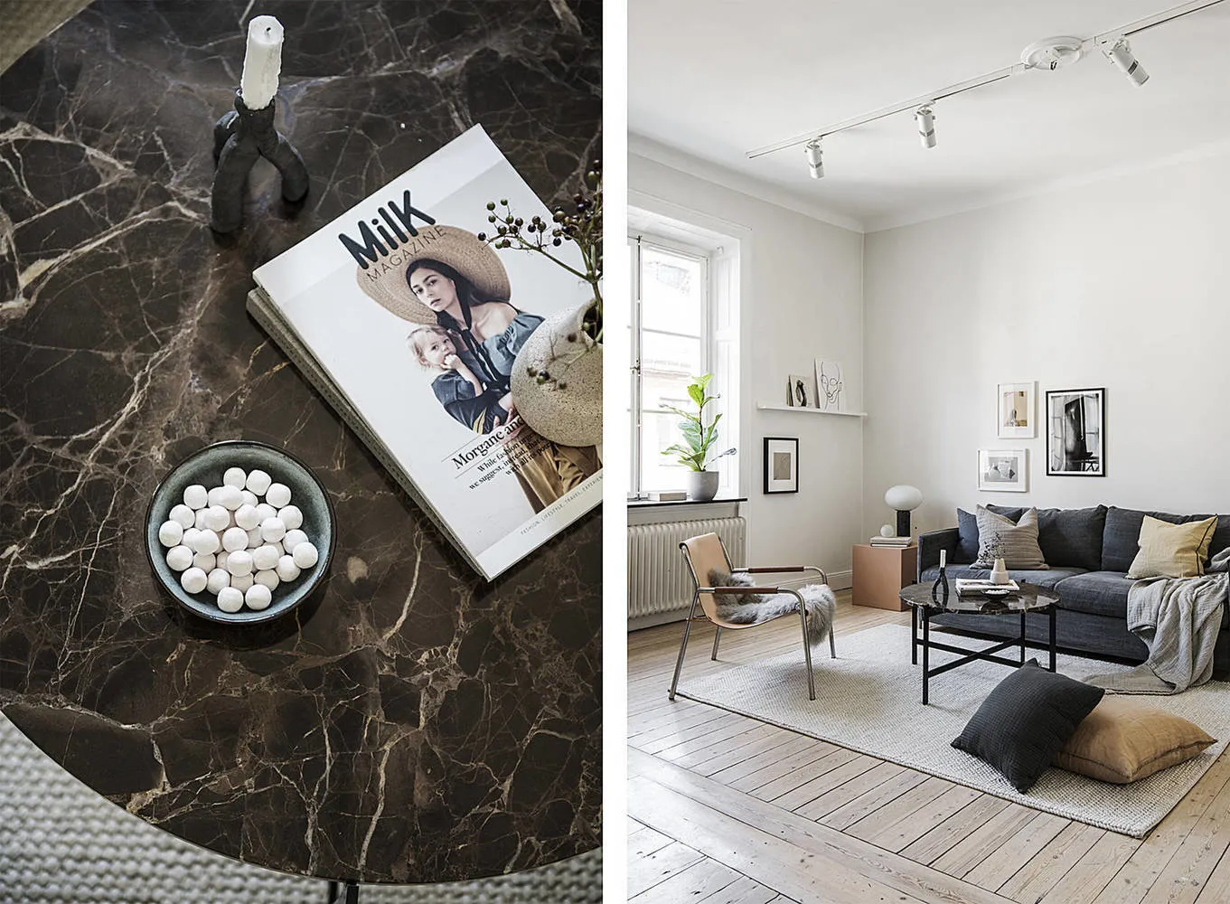 Photo: Scandinavian, Modern, Decor and DIY, Apartment, Studio, White, Minimalism, Black, up to 40 sqm – photo on our website