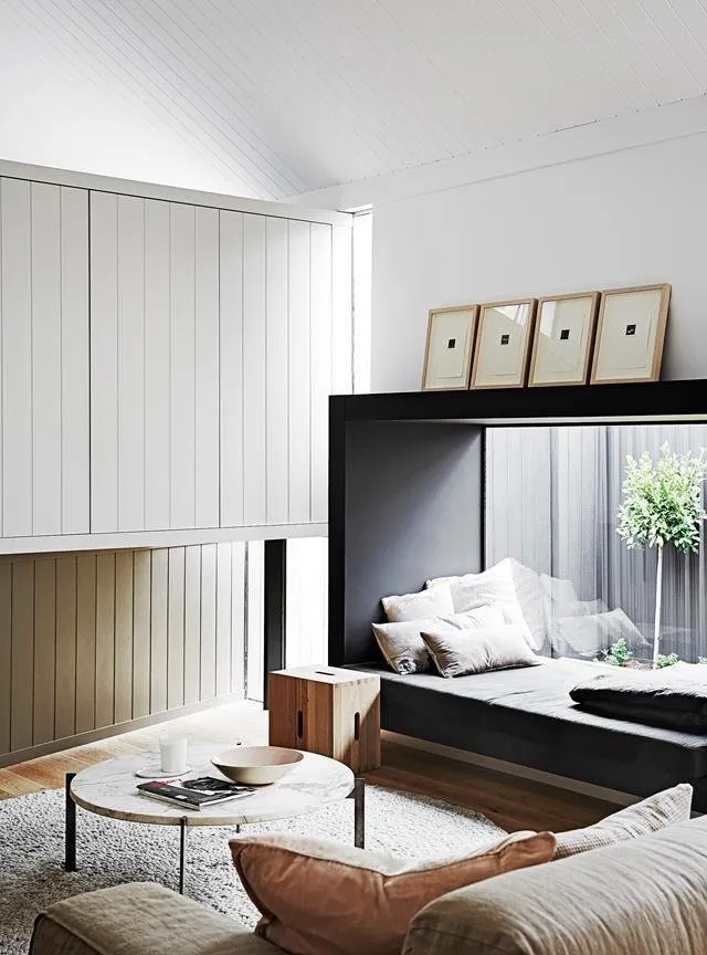 照片：北欧风格客厅，现代、装饰与DIY，房屋，白色，极简主义，米色，灰色，生态 – 网站上的照片