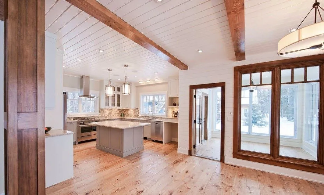 照片:生态风格厨房和餐厅设计,技巧 – 我们网站上的照片