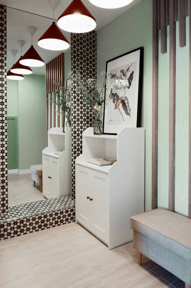 Foto: Vestíbulo estilo Moderno, Escandinavo, Apartamento, Proyecto de la Semana, Nizhni Novgorod, 2 habitaciones, 40-60 metros, Bilbao Design, Salvadora Konkova – foto en nuestro sitio web