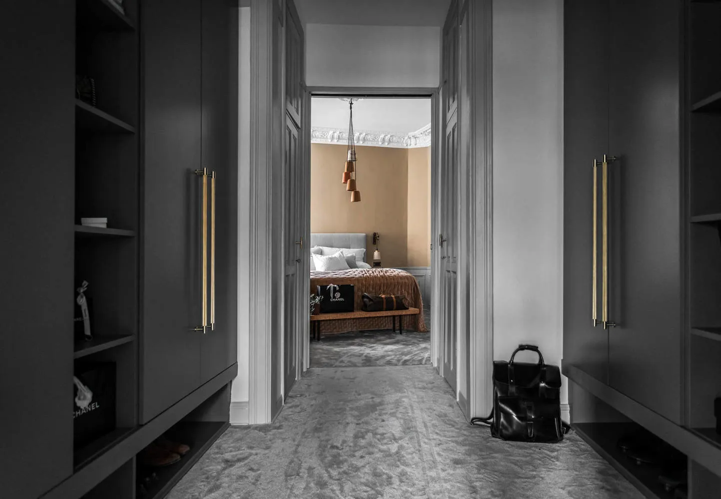 Фотографія: Прихожа в стилі Скандинавський, Класичний, Декор інтер’єру, Швеція, Бежевий, Стокгольм, Сірий, 3 кімнати, 60-90 метрів – фото на нашому сайті