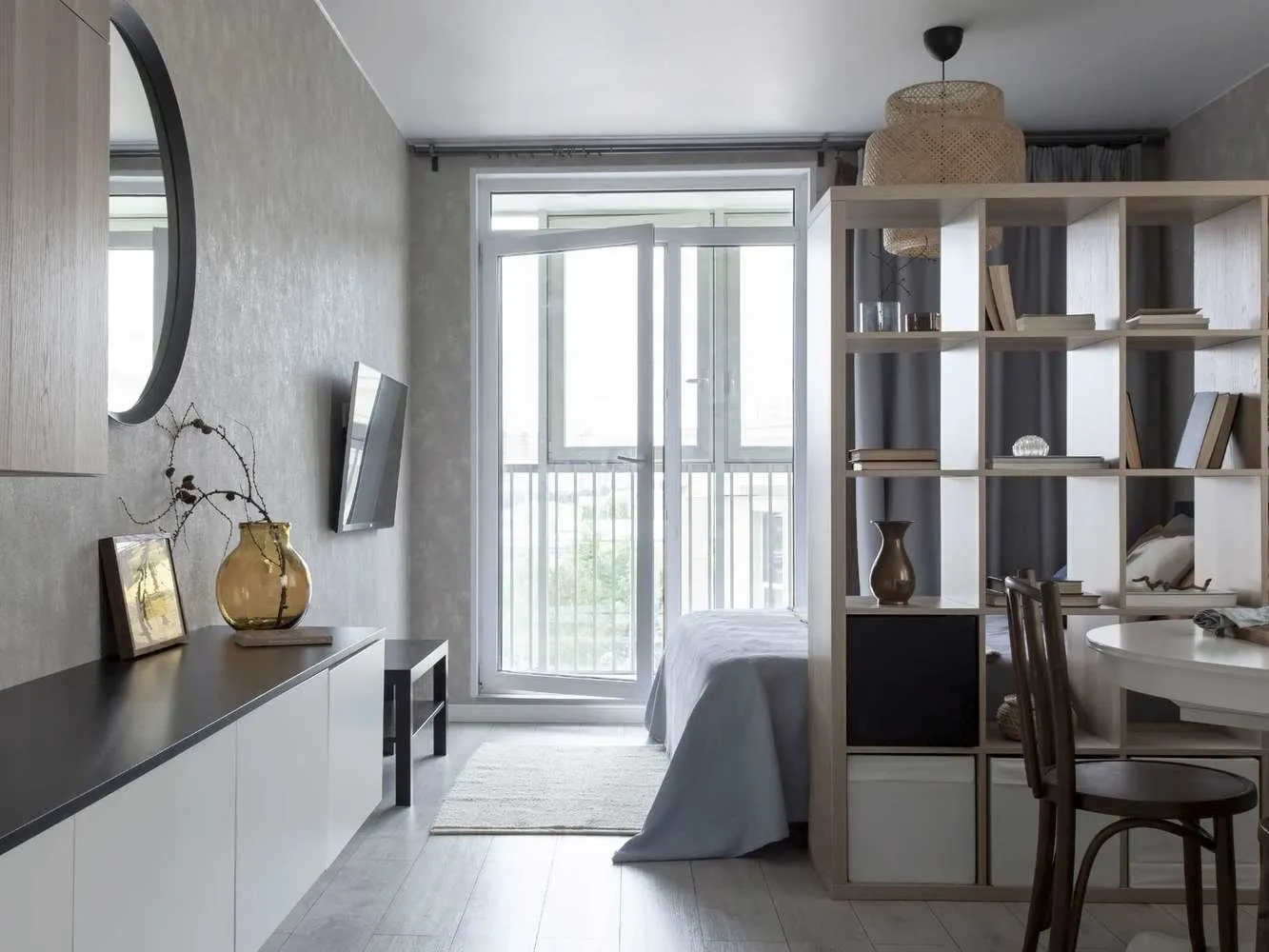 Foto: im Stil von , Kleine Wohnung, bis zu 40 Quadratmeter – Fotos auf unserer Website