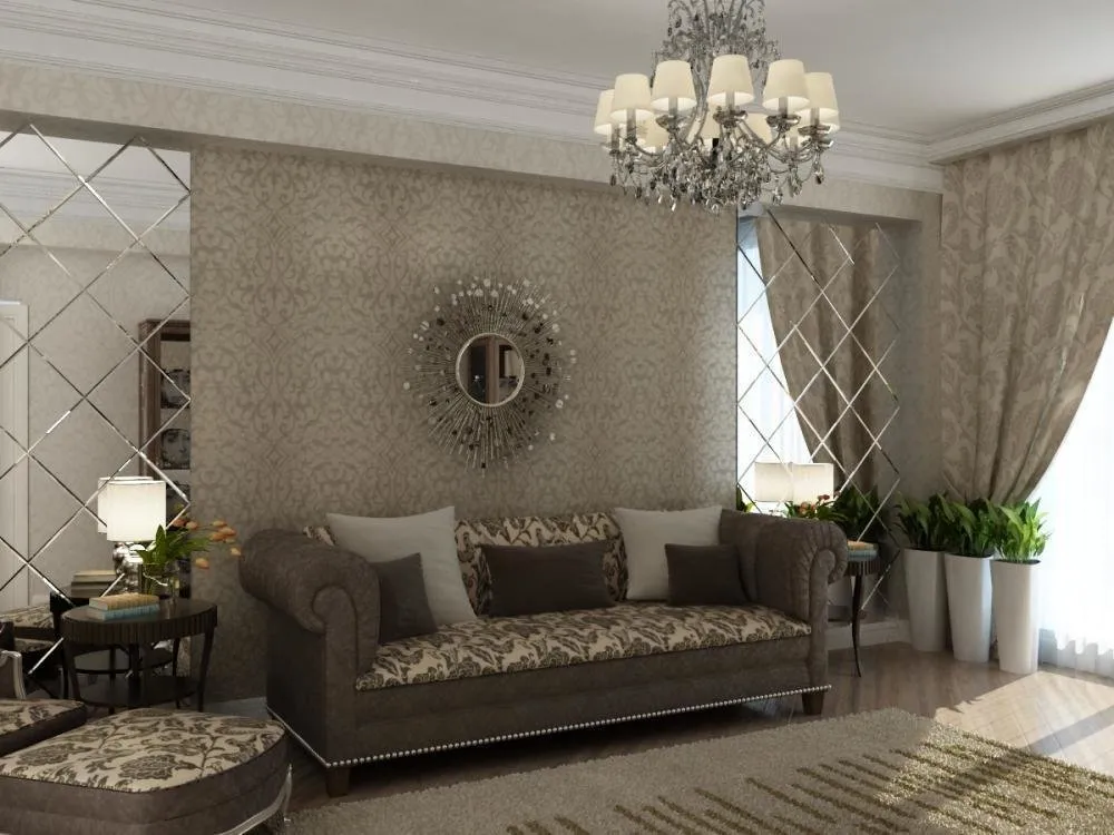 照片：经典风格客厅，技巧 – 我们网站上的照片