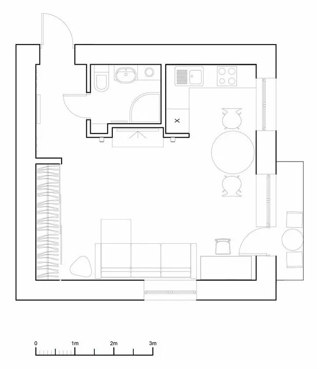 Foto: en estilo, vivienda de bajo espacio, casa krushchev – fotos en nuestro sitio web