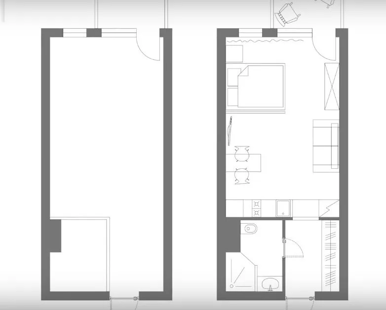 照片：北欧风格厨房与餐厅，公寓，设计技巧 – 我们网站上的照片