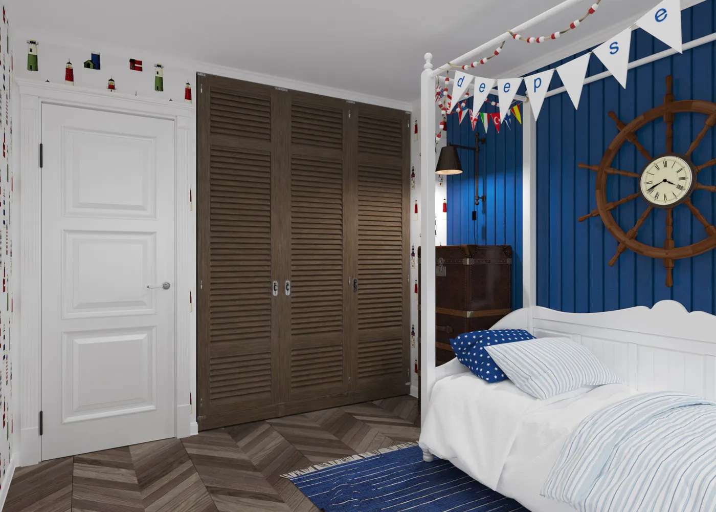 照片：斯堪的纳维亚风格儿童房，Tips – 我们网站上的照片