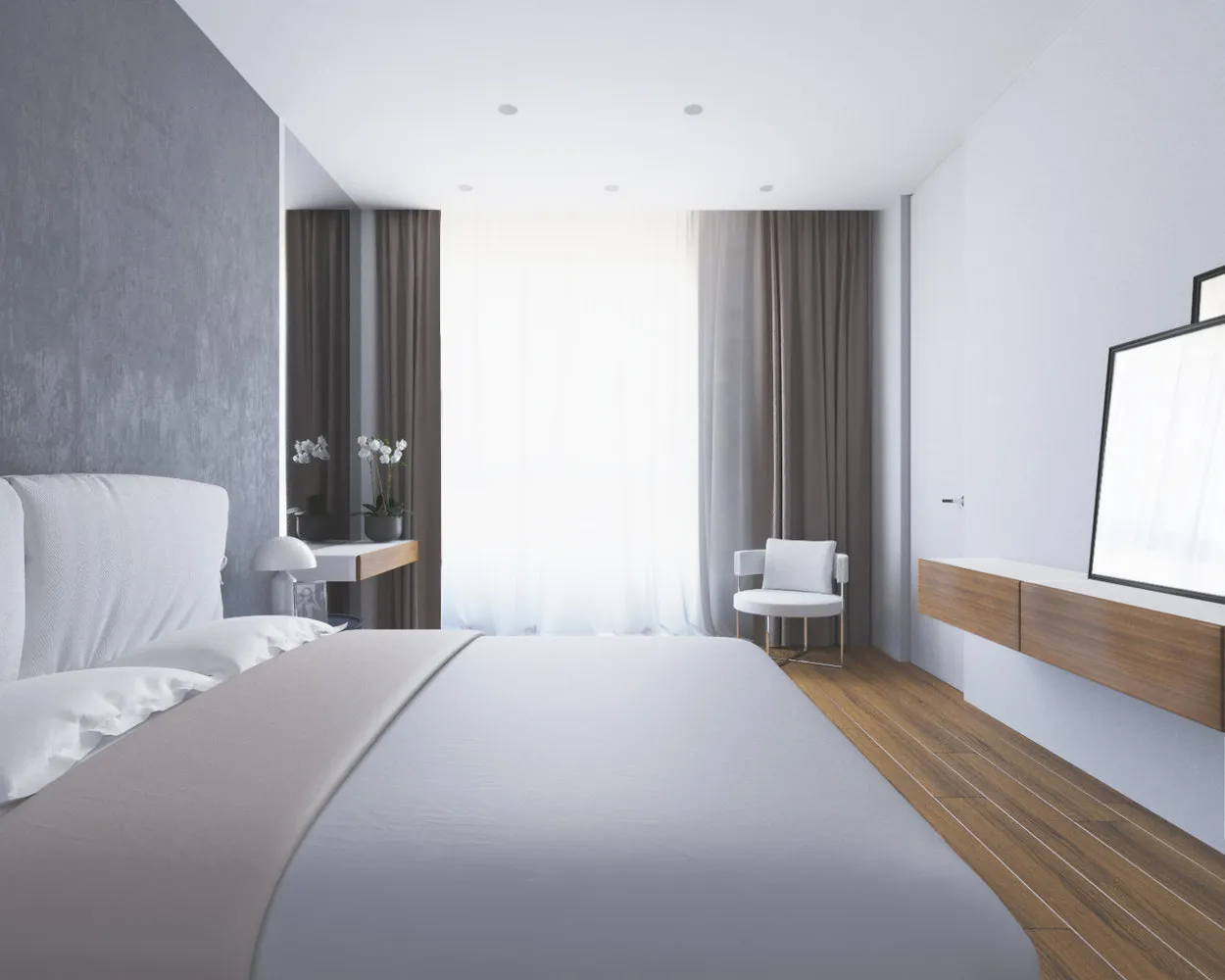 照片:现代风格卧室,房屋,建议 - 我们网站上的照片