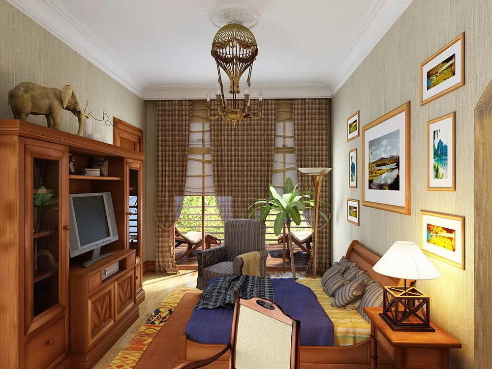 照片:普罗旺斯和乡村风格卧室,房屋,建议 - 我们网站上的照片