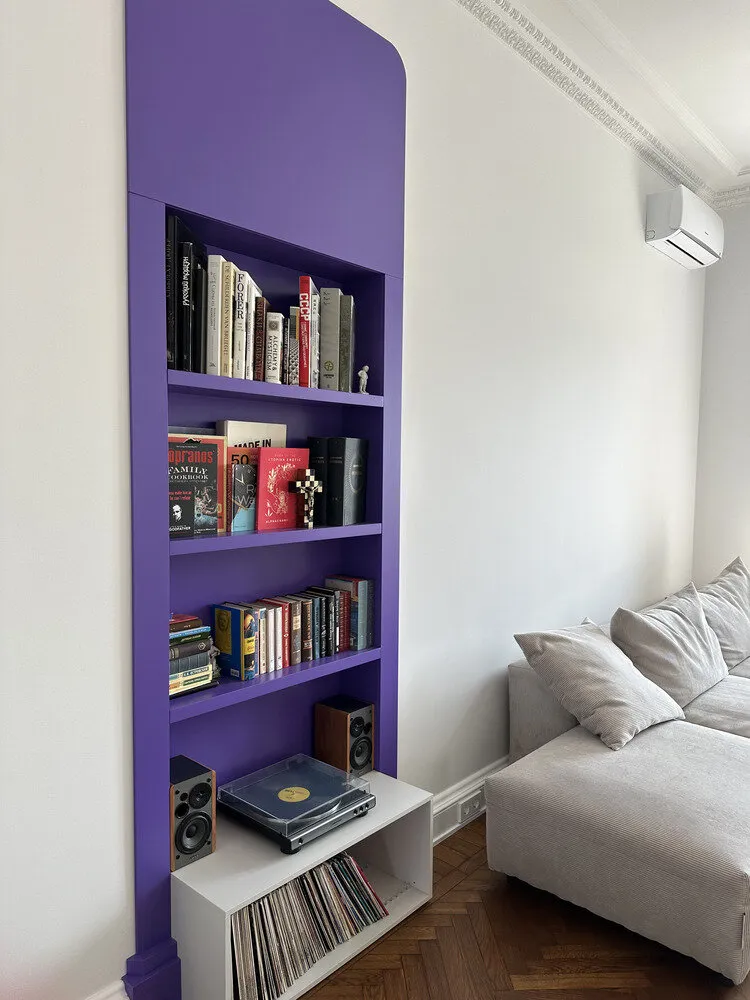 Foto: en estilo moderno, Vivienda, Proyecto del día, Stalinismo, 2 habitaciones, 40-60 metros cuadrados, Nadia Torshina, Ilya Plotnikov – foto en nuestro sitio web