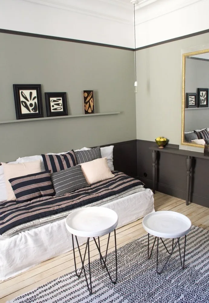 Photo: Bedroom in Scandinavian style, Interior decor, Apartment – photo on our website