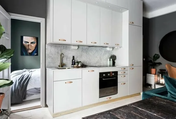 Foto: estilo nórdico, Apartamento compacto – fotos en nuestro sitio web