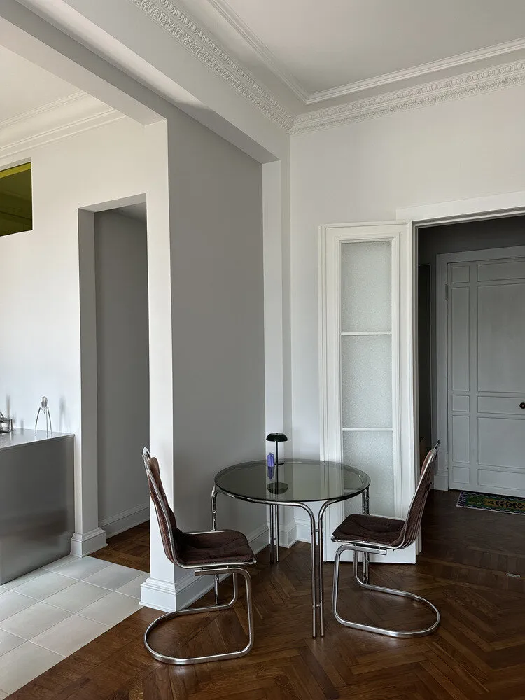 Foto: en estilo moderno, Vivienda, Proyecto del día, Stalinismo, 2 habitaciones, 40-60 metros cuadrados, Nadia Torshina, Ilya Plotnikov – foto en nuestro sitio web