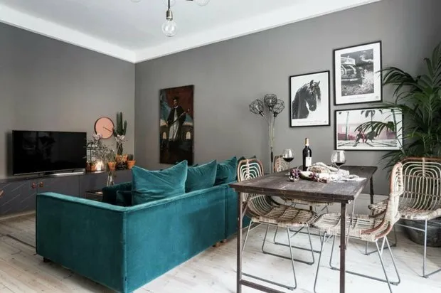 Foto: estilo nórdico, Apartamento compacto – fotos en nuestro sitio web