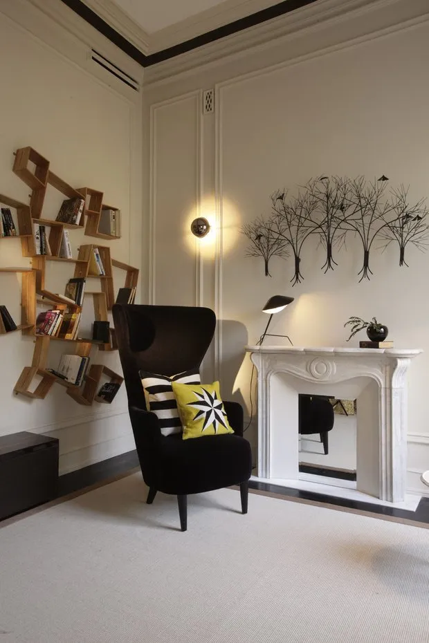 照片：折衷风格客厅，技巧，Nadya Zотовa，指南，Sergey Bakharev，FB Interiors，Marina Filippova，Olga Legoshina，Ksenia Turik，建筑工作室 Ruetemple，Sergey Ogurtsov，Inna Zoltmann – 我们网站上的照片