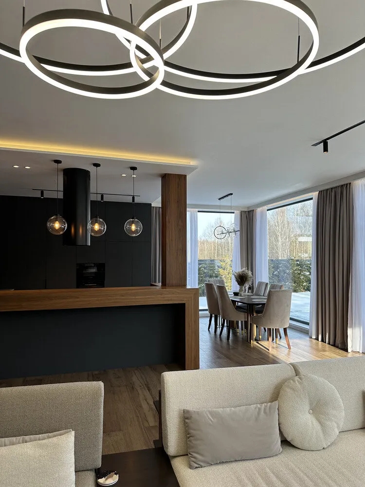 Photo: in modern style, House, Renovation in Practice, Moscow Oblast, 4+ rooms, Over 90 square meters, Individual project – photo on our website