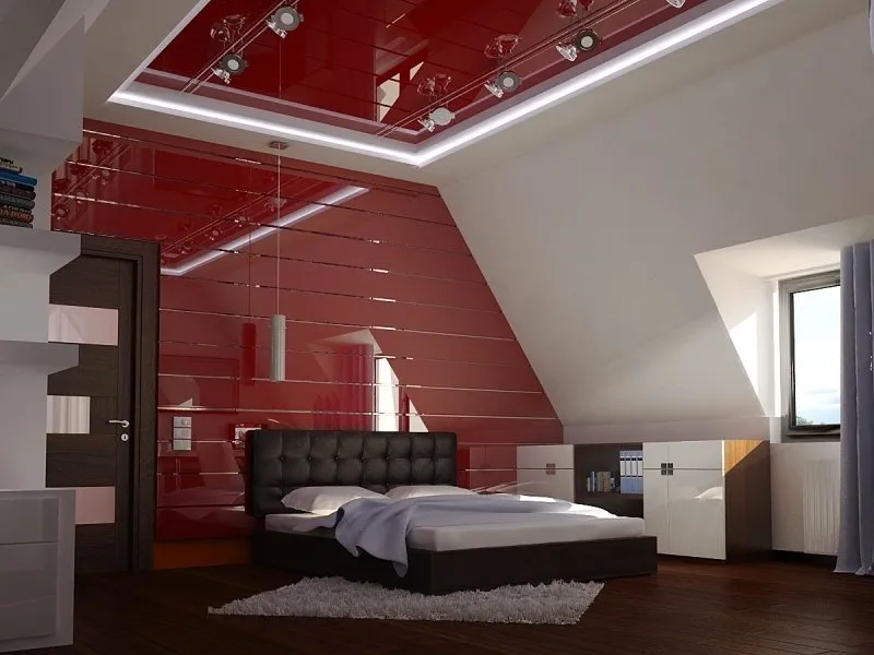 照片：现代风格卧室，Tips – 我们网站上的照片