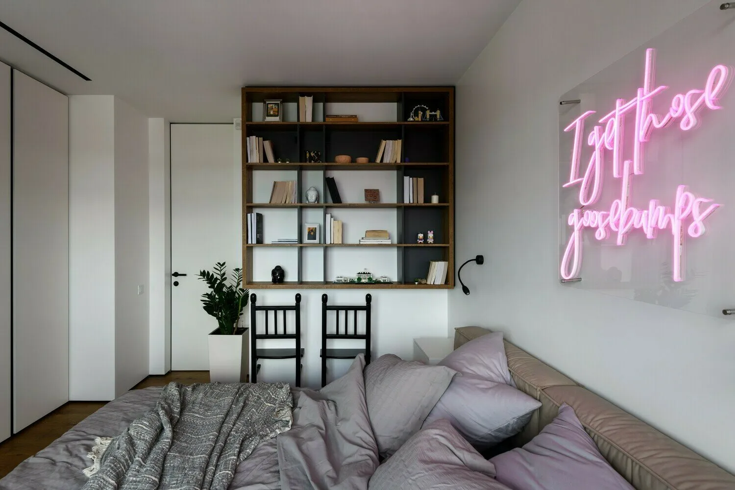 Foto: estilo moderno, Apartamento, Proyecto de la semana, Novosibirsk, 2 habitaciones, 40-60 metros, 60-90 metros, Art Twins Design, Taya Akulova, Gleb Skotnikov – fotos en nuestro sitio web