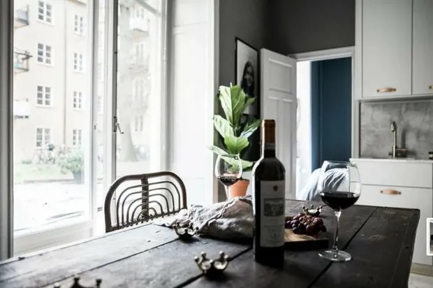 Foto: estilo nórdico, Apartamento compacto – fotos en nuestro sitio web