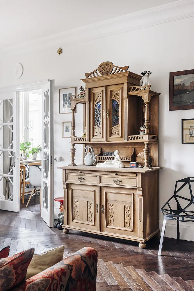 照片：折衷风格客厅，古典，现代，公寓，每周项目，莫斯科，2个房间，60-90平方米，Pavel Zheleznov，个人项目 – 我们网站上的照片