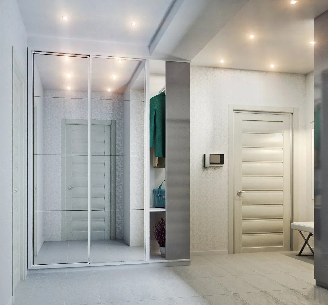 照片：现代门厅，技巧 – 我们网站上的照片