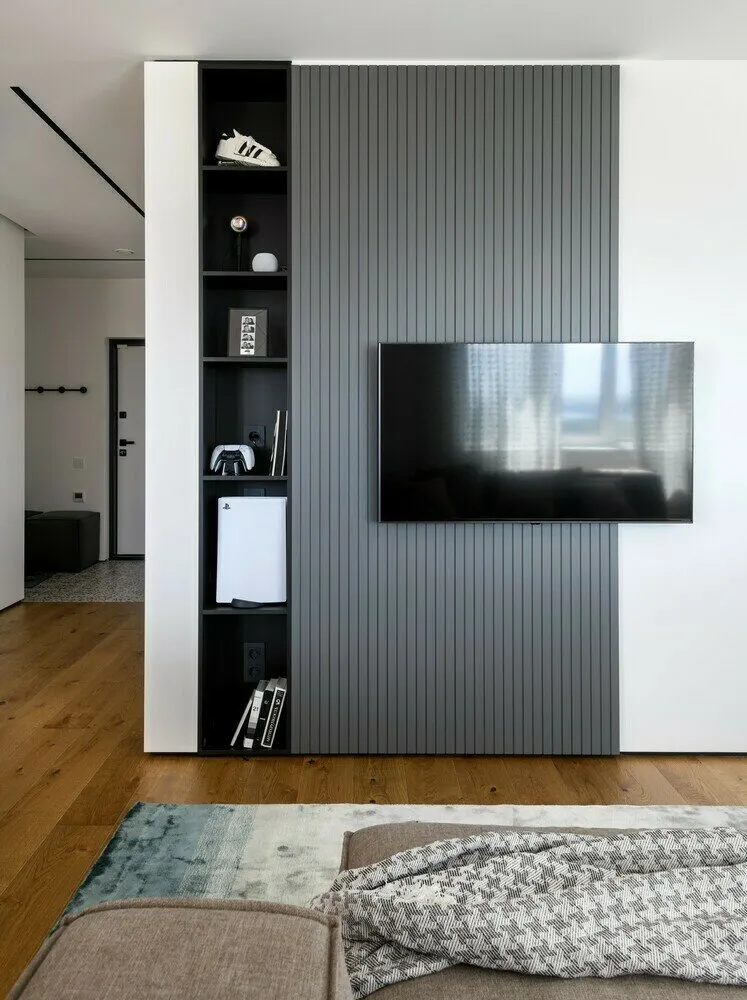 Foto: estilo moderno, Apartamento, Proyecto de la semana, Novosibirsk, 2 habitaciones, 40-60 metros, 60-90 metros, Art Twins Design, Taya Akulova, Gleb Skotnikov – fotos en nuestro sitio web