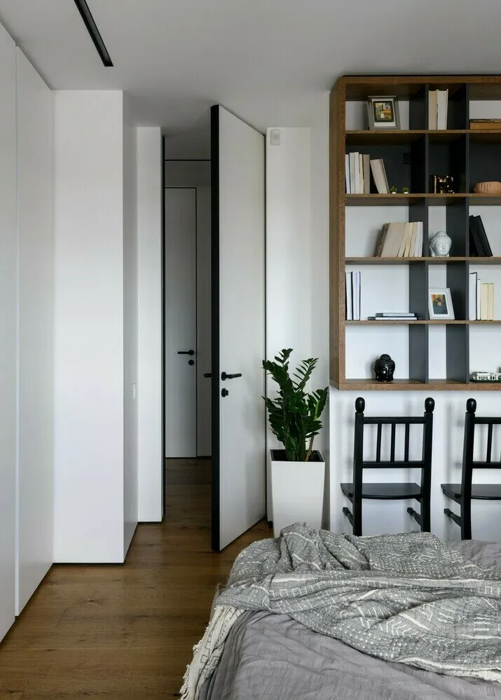 Foto: estilo moderno, Apartamento, Proyecto de la semana, Novosibirsk, 2 habitaciones, 40-60 metros, 60-90 metros, Art Twins Design, Taya Akulova, Gleb Skotnikov – fotos en nuestro sitio web