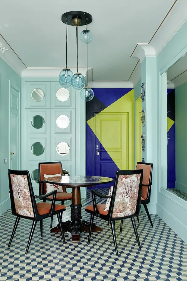 照片：折衷风格厨房和餐厅，客厅，技巧，指南 – 我们网站上的照片