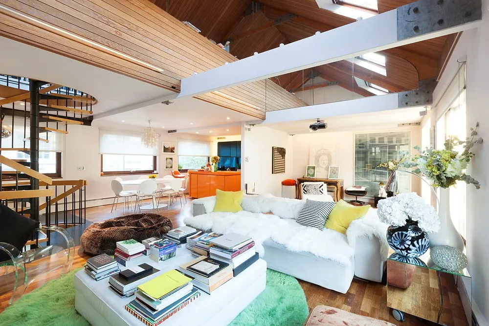 照片：斯堪的纳维亚风格客厅、室内装饰、房间内部、每周项目、伊利亚·霍米亚科夫 - 我们网站上的照片