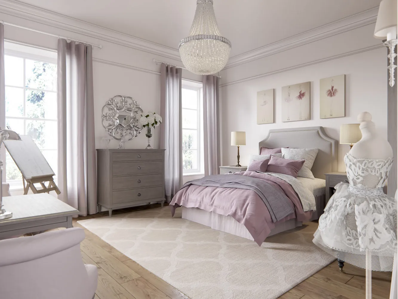 照片:经典风格卧室,房屋,建议 - 我们网站上的照片