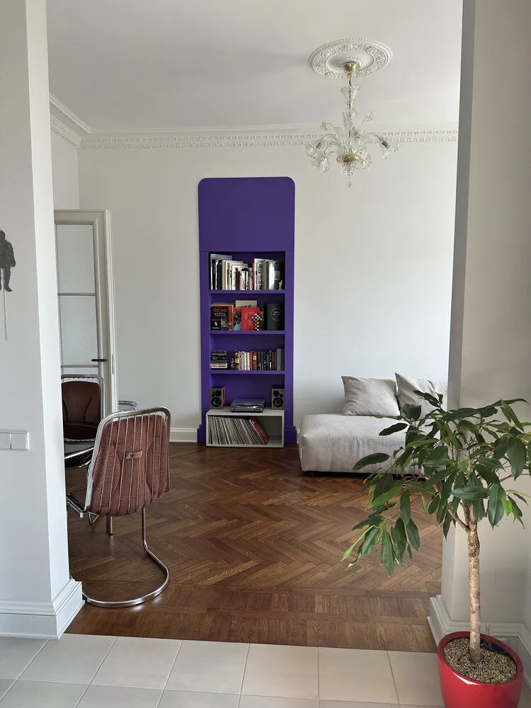 Foto: en estilo moderno, Vivienda, Proyecto del día, Stalinismo, 2 habitaciones, 40-60 metros cuadrados, Nadia Torshina, Ilya Plotnikov – foto en nuestro sitio web