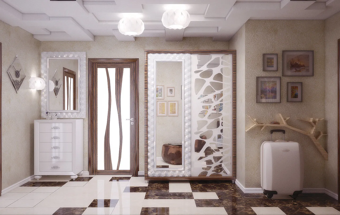 照片：现代，门厅，时尚，技巧 – 我们网站上的照片